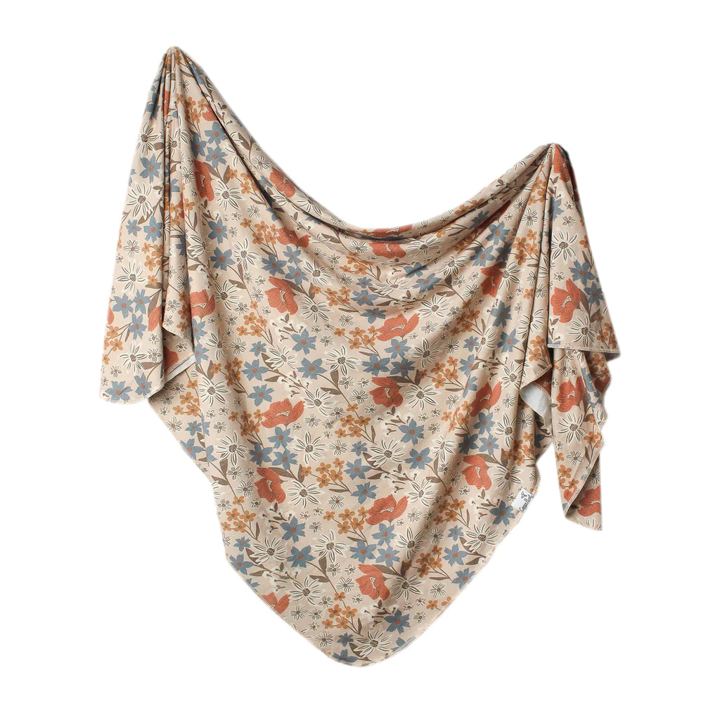 Copper Pearl Swaddle Blanket - Eden - S