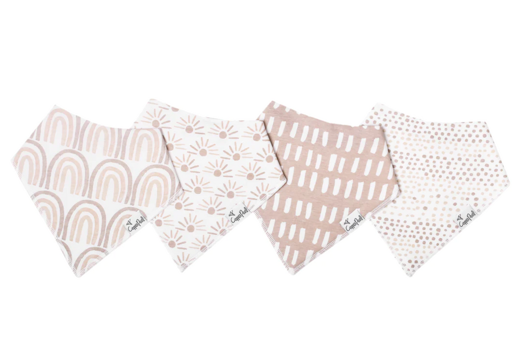 Copper Pearl Bandana Bib Set, Bliss - S