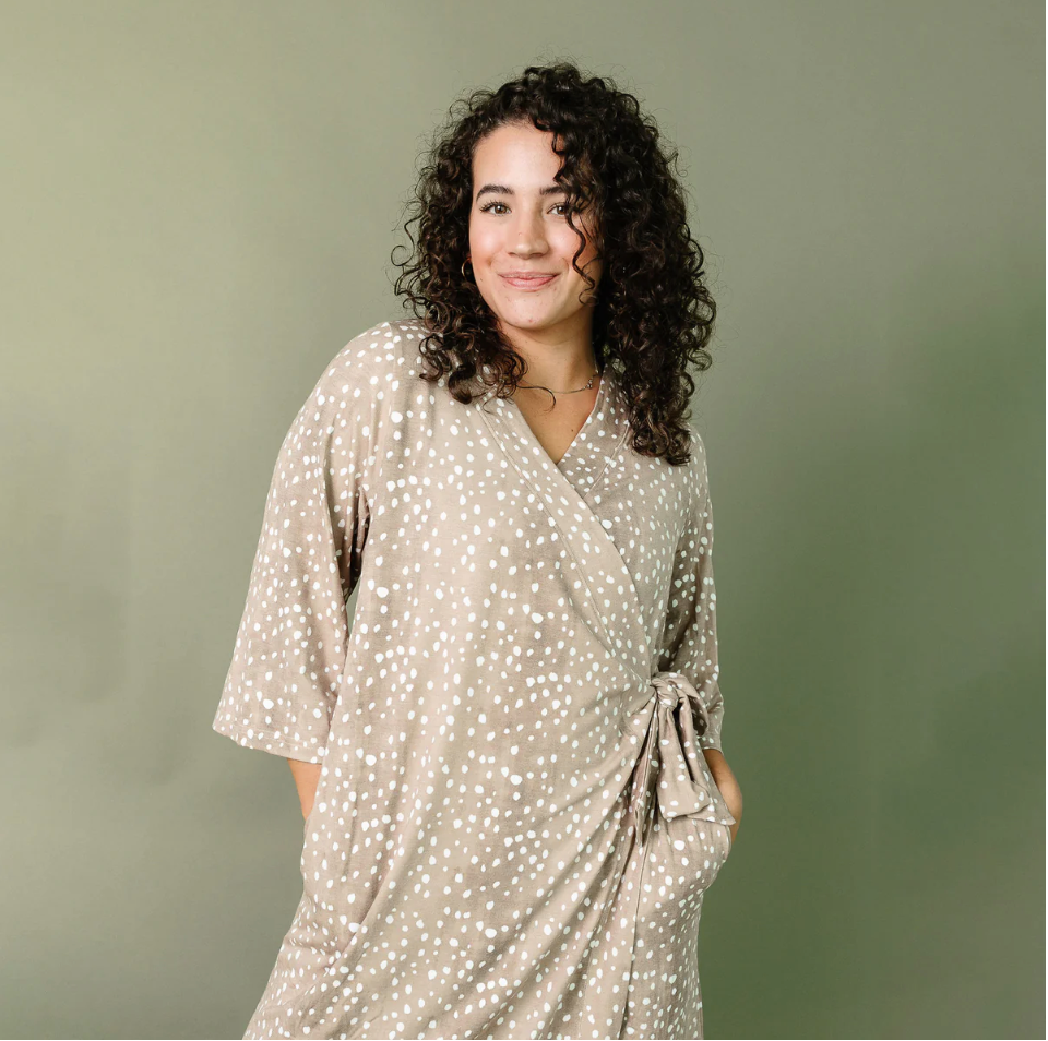 Copper Pearl Everyday Robe - Fawn - C