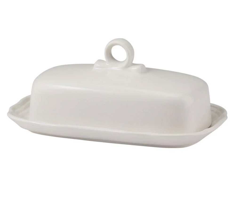 French Countryside Covered Butter Dish - D/J