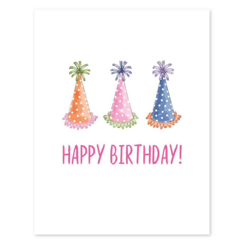 BIRTHDAY HATS GREETING CARD