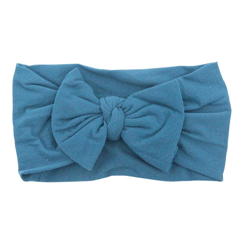 Teal Nylon Headwrap - B