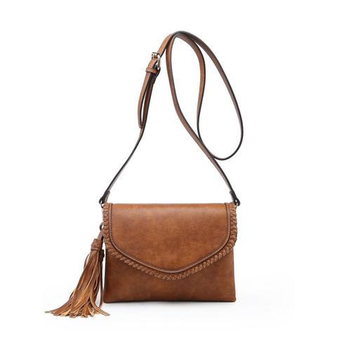 The Sloane Crossbody - Brown