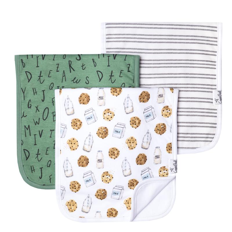 Burp Cloth Set, Chip - G