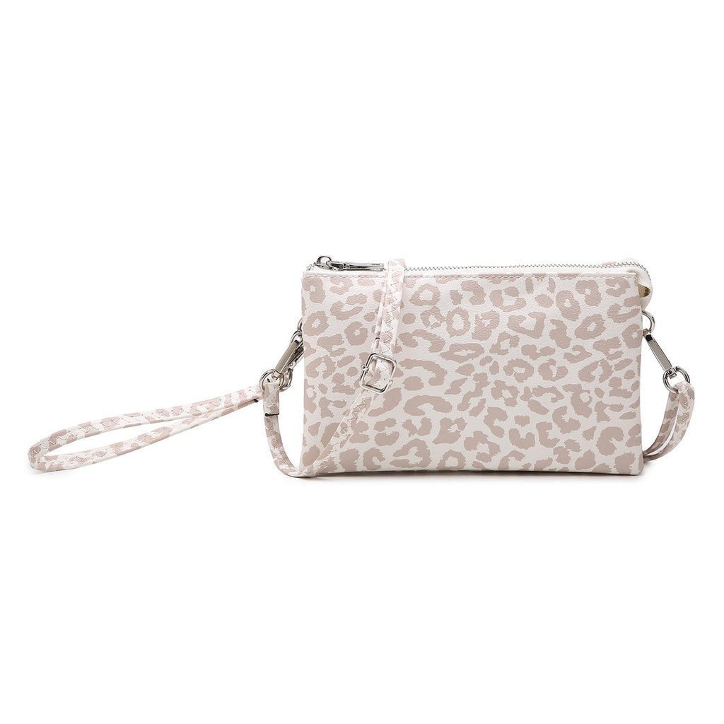 The Riley Crossbody - Cheetah Nude