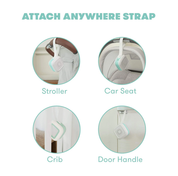 2-in-1 Portable Sound Machine + Nightlight - S