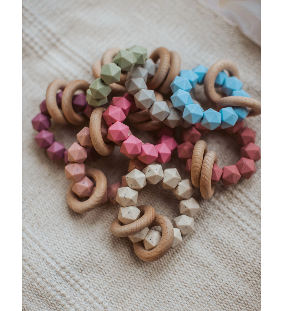 Abby Beech Wood Teether