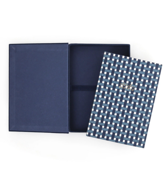Heirloom Recipe Book - Blue Gingham