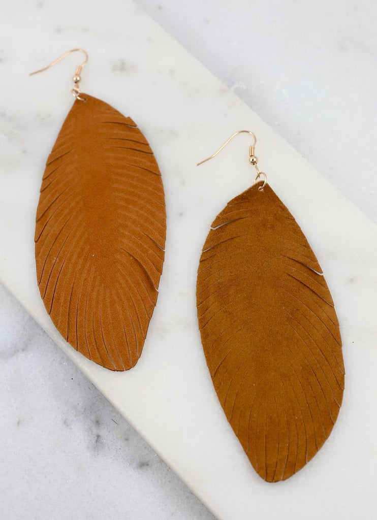 Southern Belle Suede Earring