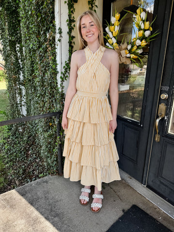 Soleil Halter Dress