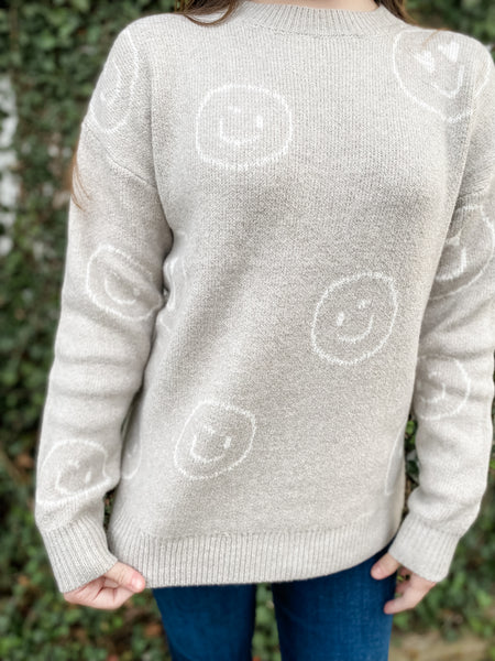 Hey There Smiley Sweater