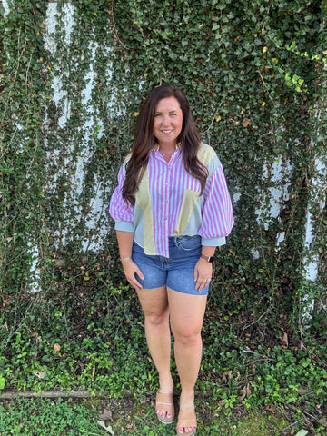 Capri Stripe Top
