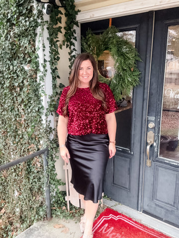 it's the Holidays top