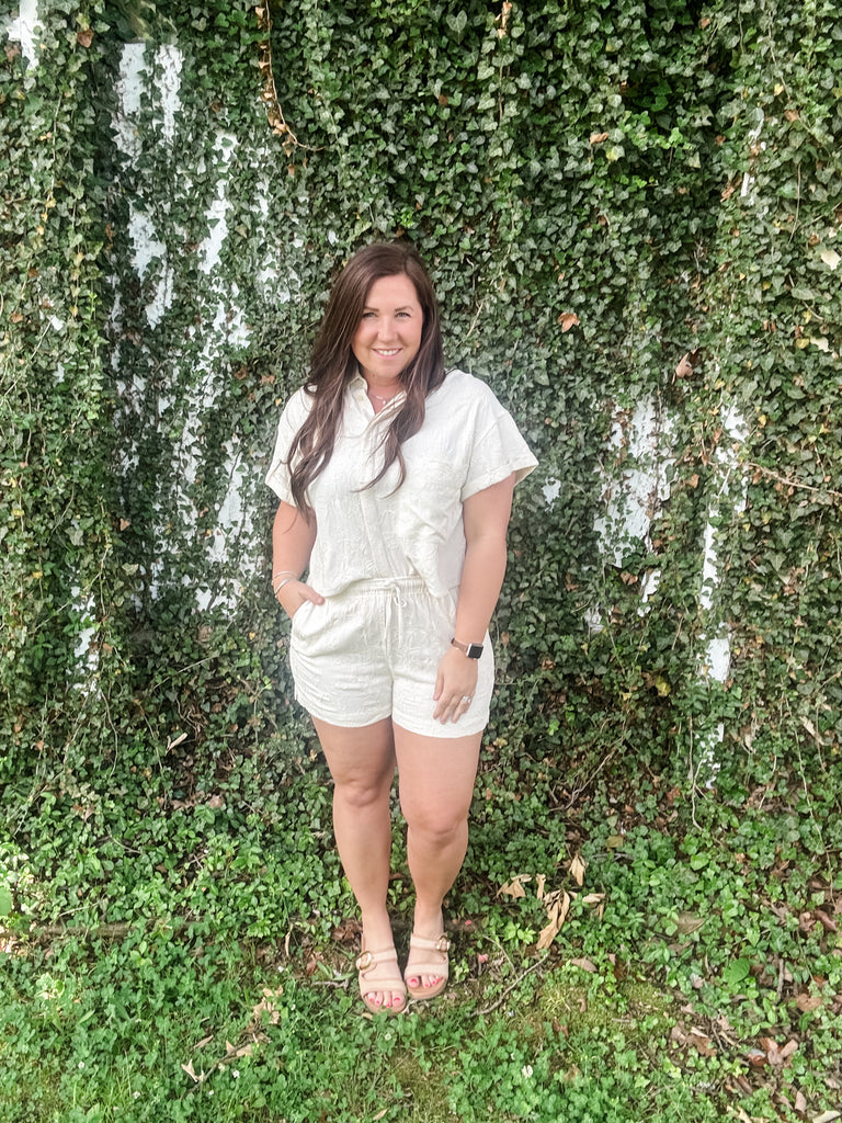 Linda Linen Short Sleeve Shirt