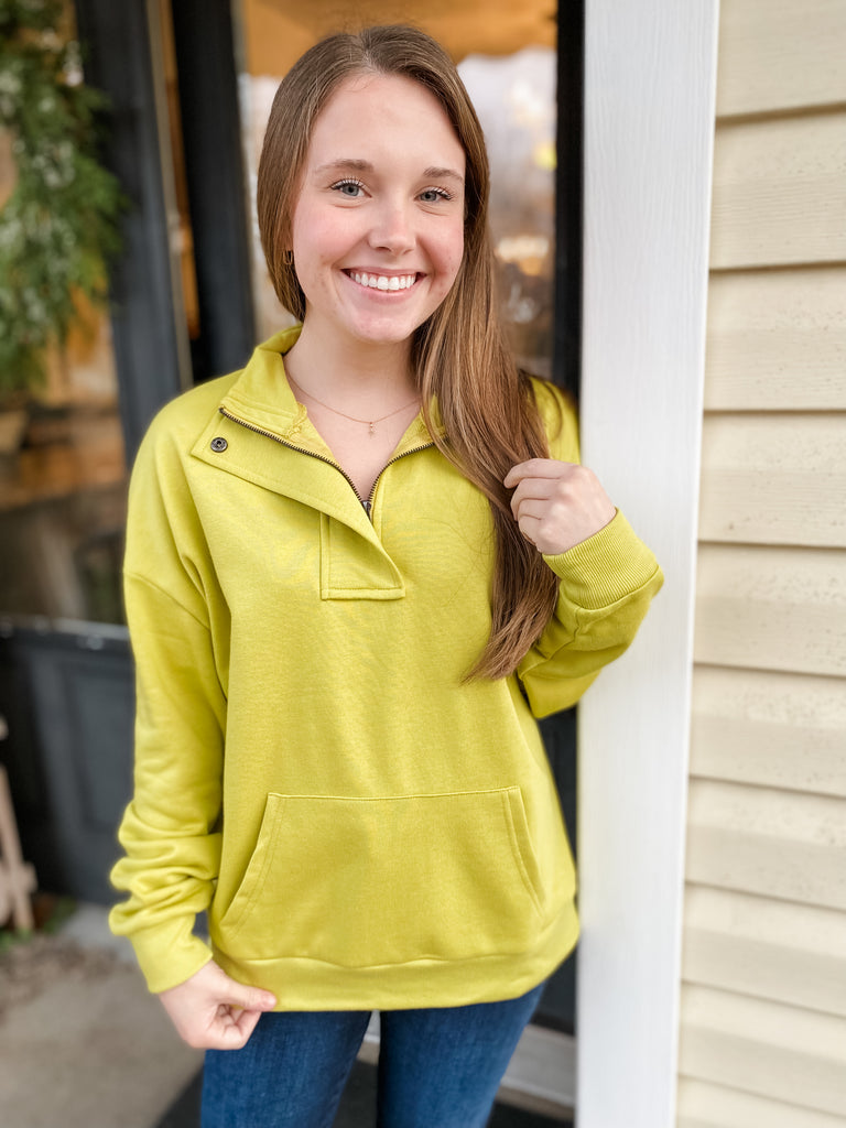 Perfect Pullover - Lime