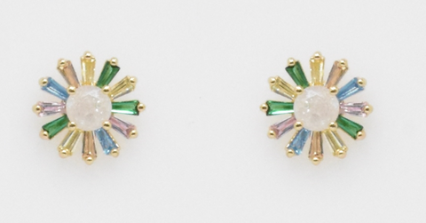 Multi Flower Stud