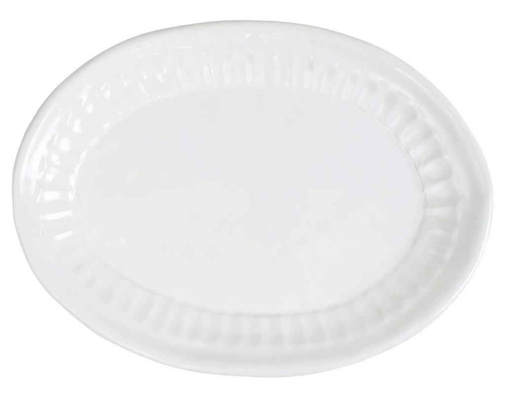 Vietri Pietra Serena Large Oval Platter - M/M