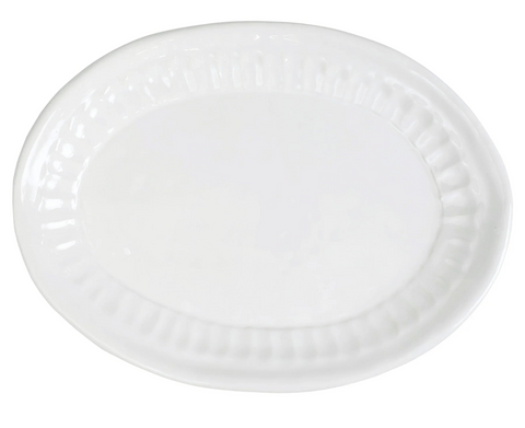 Vietri Pietra Serena Large Oval Platter - M/M