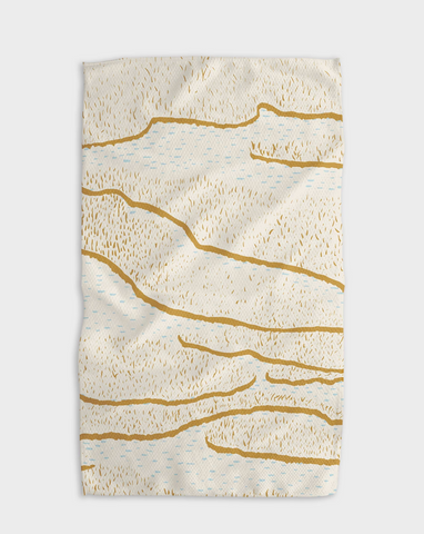 Geometry Tea Towel - Wetlands Midday