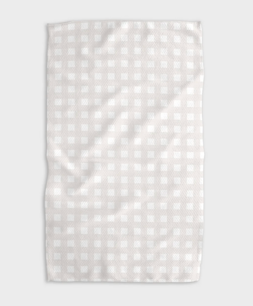 Geometry Tea Towel - gigi beige