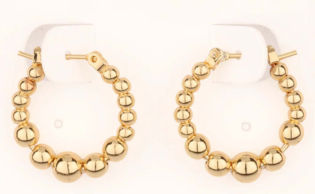 graduated beaded hoop