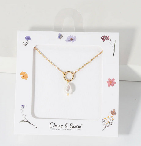 freshwater pearl necklace