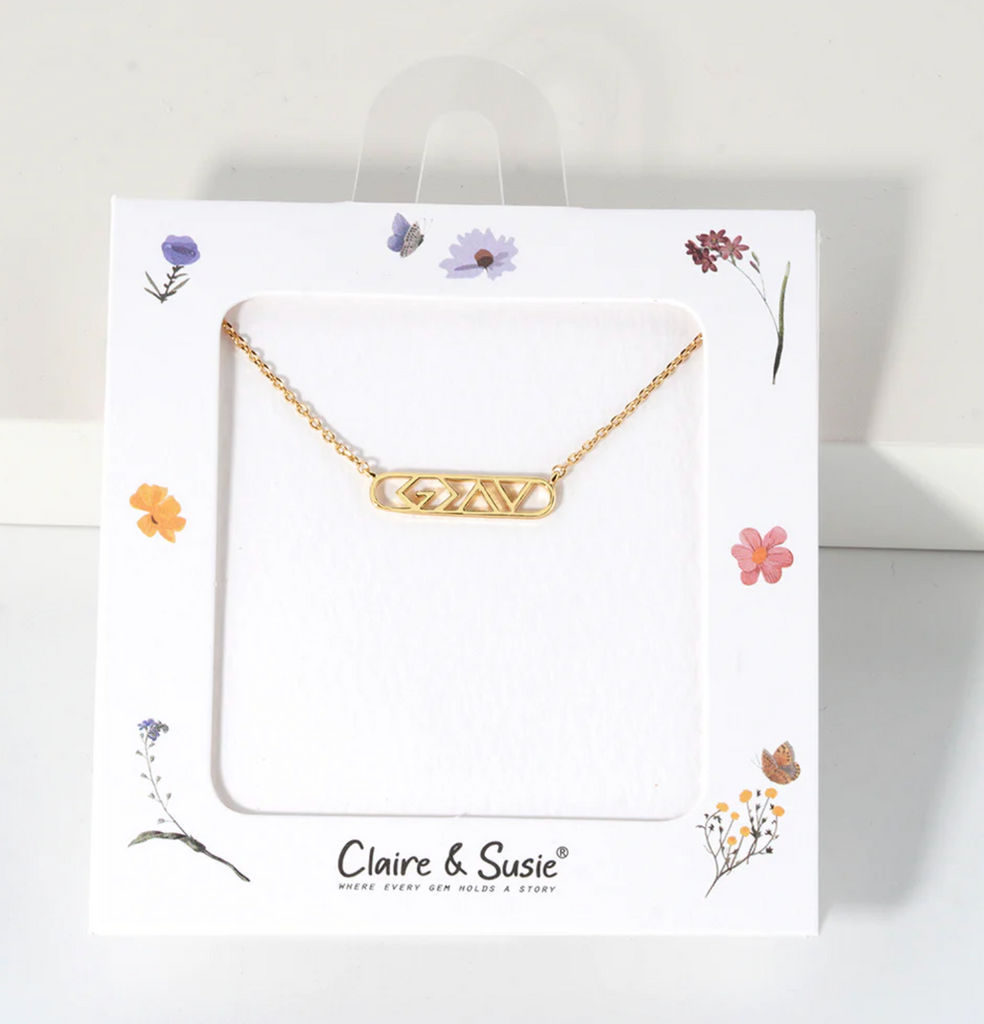 god is greater necklace