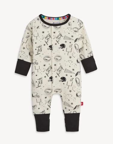 natural game day modal convertible coverall - F/W