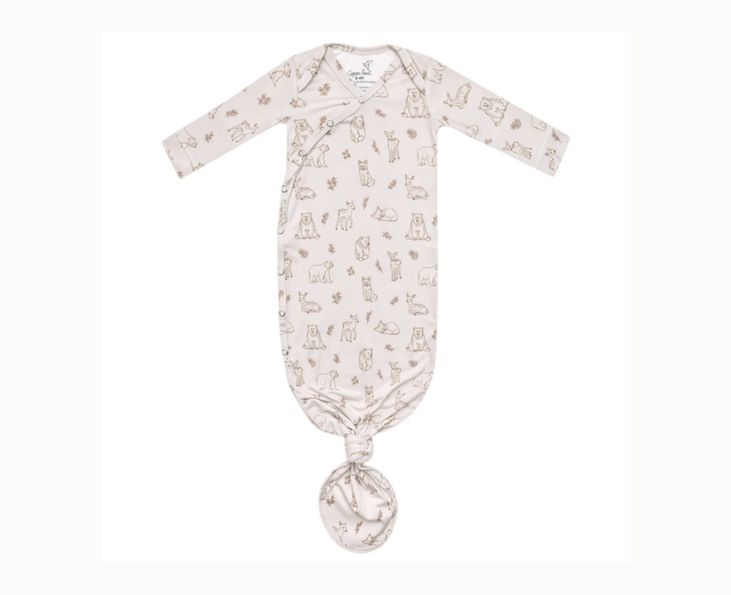 Copper Pearl Knotted Gown - Dylan