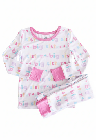 Big Sister 2 Piece PJ Set