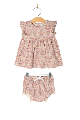 Flutter Tunic Set - Spring Bouquet