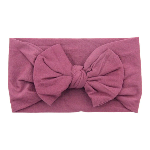 Cranberry Nylon Headwrap