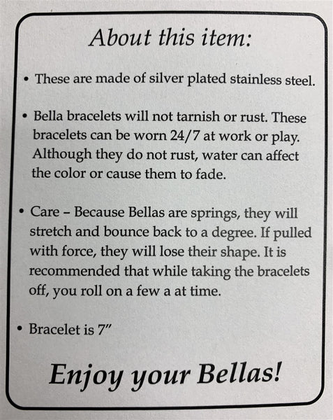 Bella Bracelets - Silver