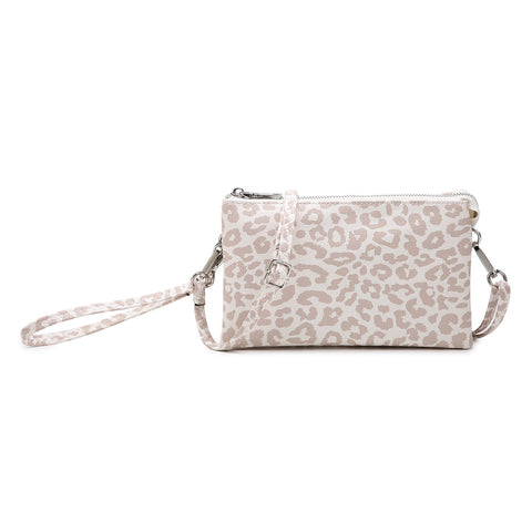 The Riley Crossbody - Cheetah Nude