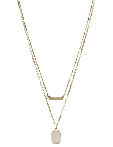 Elegant Cream Necklace