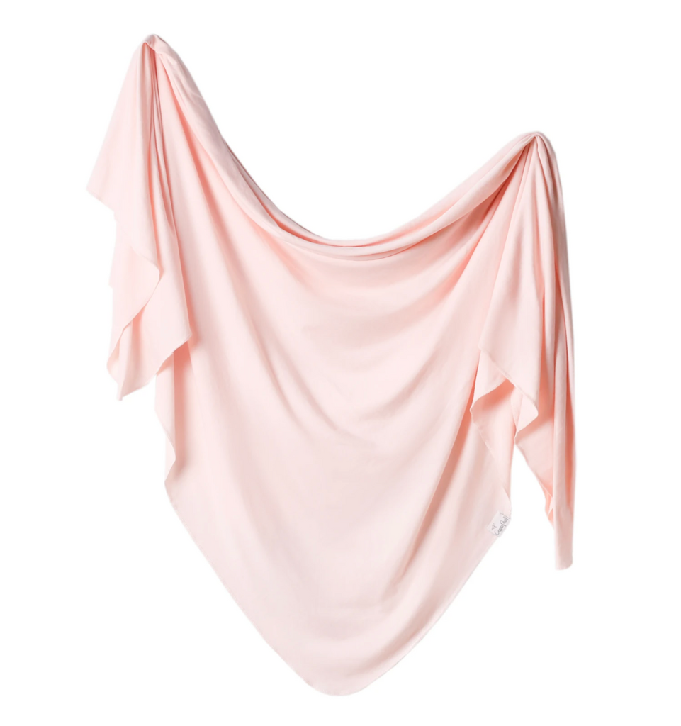 Copper Pearl Swaddle Blanket - Blush