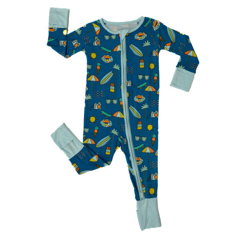 Little Sleepies Surf's Up Zippy