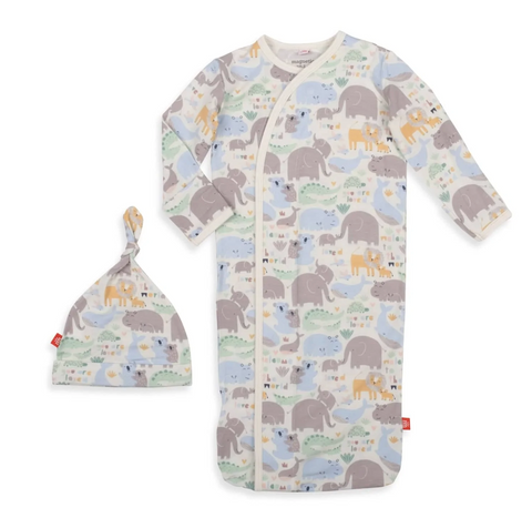 Little Lovin Magnetic Gown & Hat Set