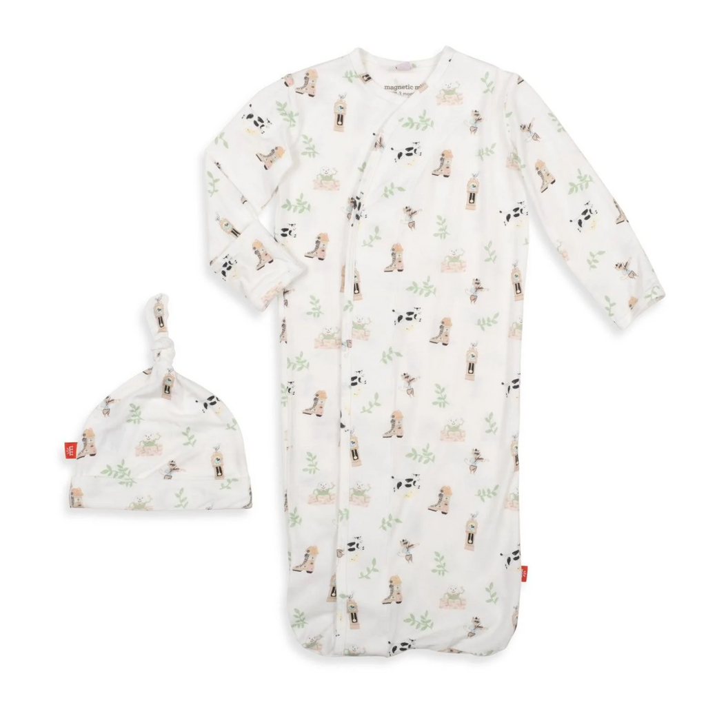 Introducing Mother Goose Magnetic Gown & Hat Set