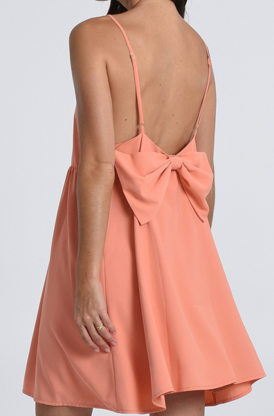 In The Bow Details Dress