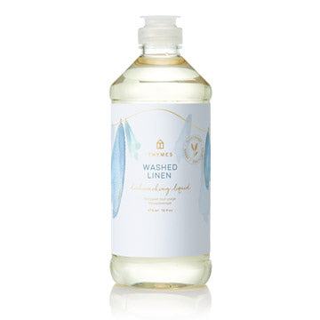Thymes Washed Linen Dish Liquid