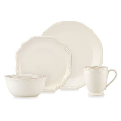 French Perle Bead - White 4PPS B/B