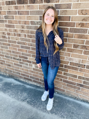 Sara Washed Plaid